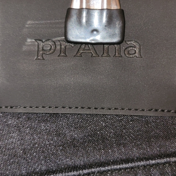 NWT Prana Feener Jeans 32" Straight Fit Black Smoke Wash W32 L 36 - Picture 7 of 10